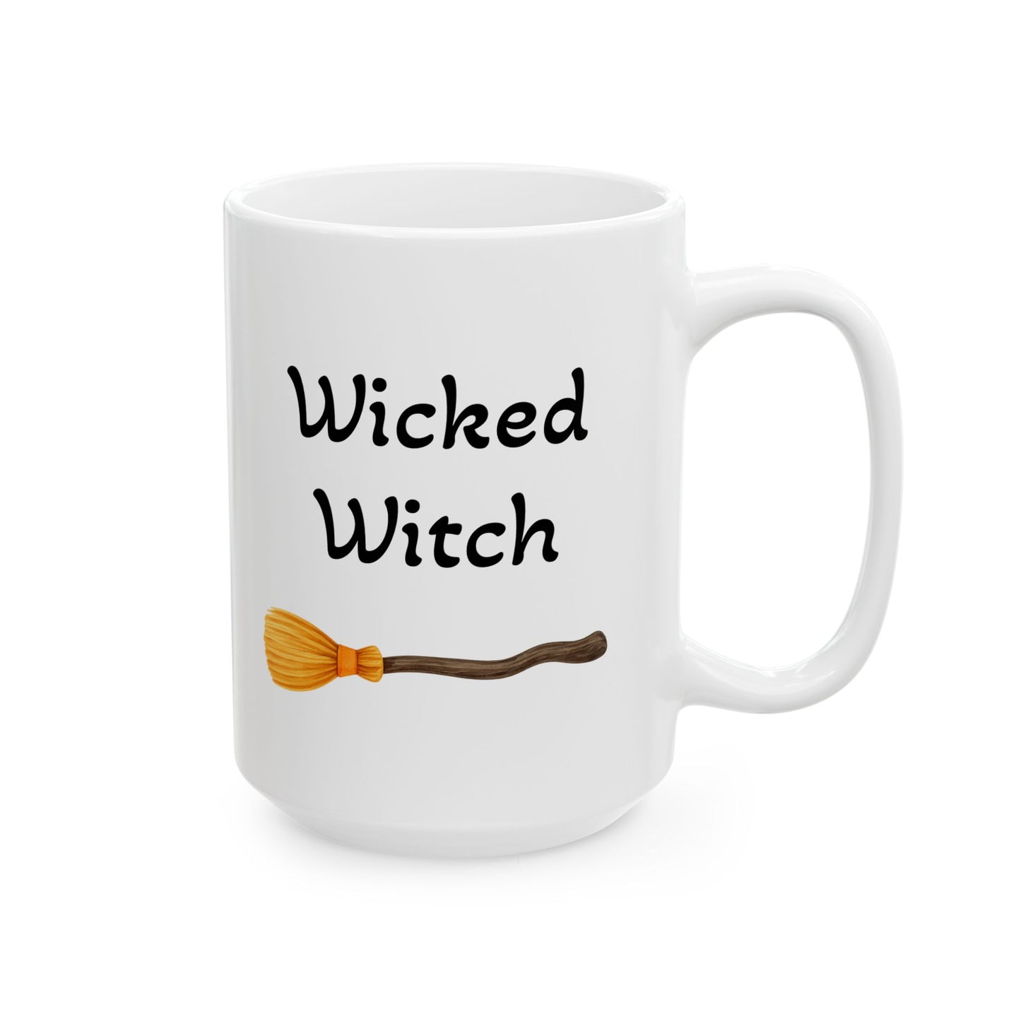 Wicked Witch Ceramic Mug - Perfect for Halloween, Gift for Coffee Lovers (11oz / 15oz)