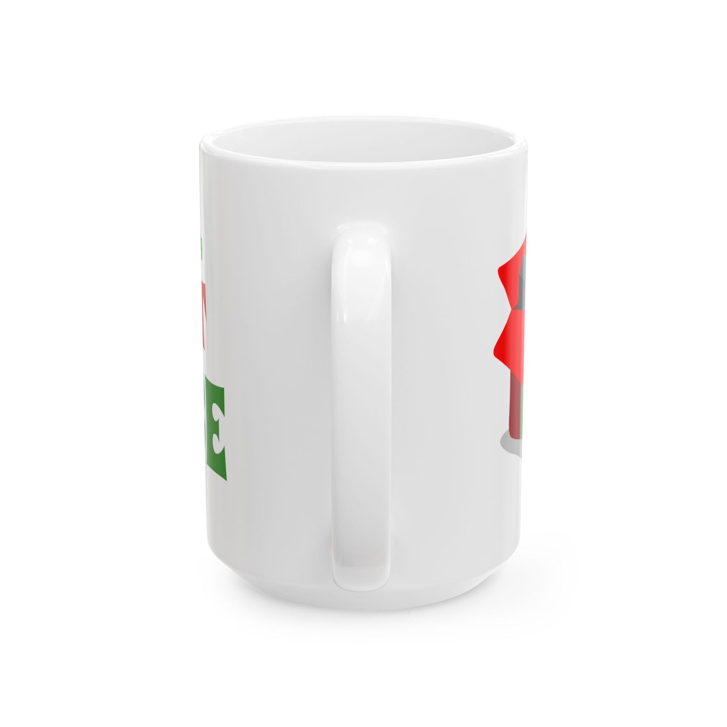 Coal "Not Nice" Ceramic Mug, (11oz, 15oz)