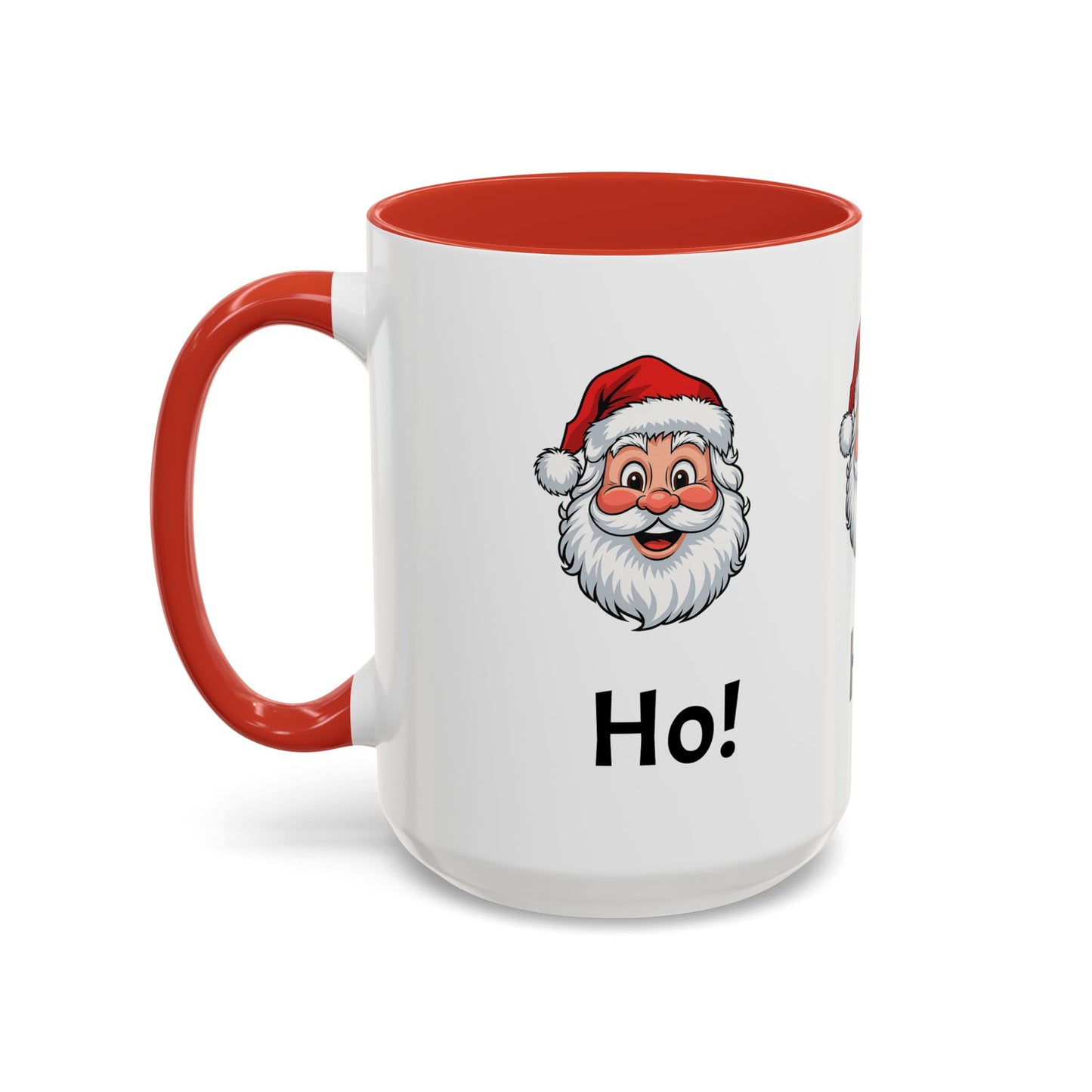 H! Ho!! Ho!!! Santa - Festive Holiday Drinkware, Christmas Gift, Winter Warmth, Santa Decor