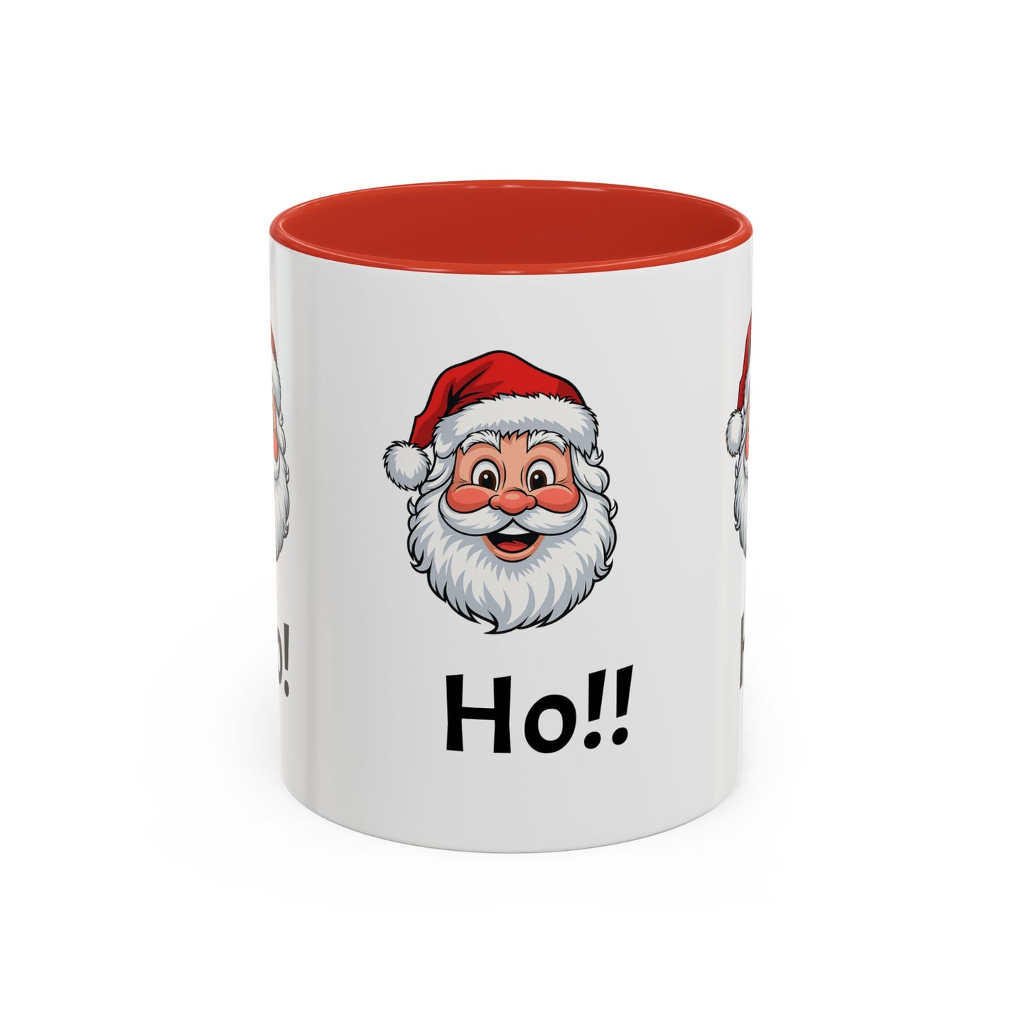 H! Ho!! Ho!!! Santa - Festive Holiday Drinkware, Christmas Gift, Winter Warmth, Santa Decor