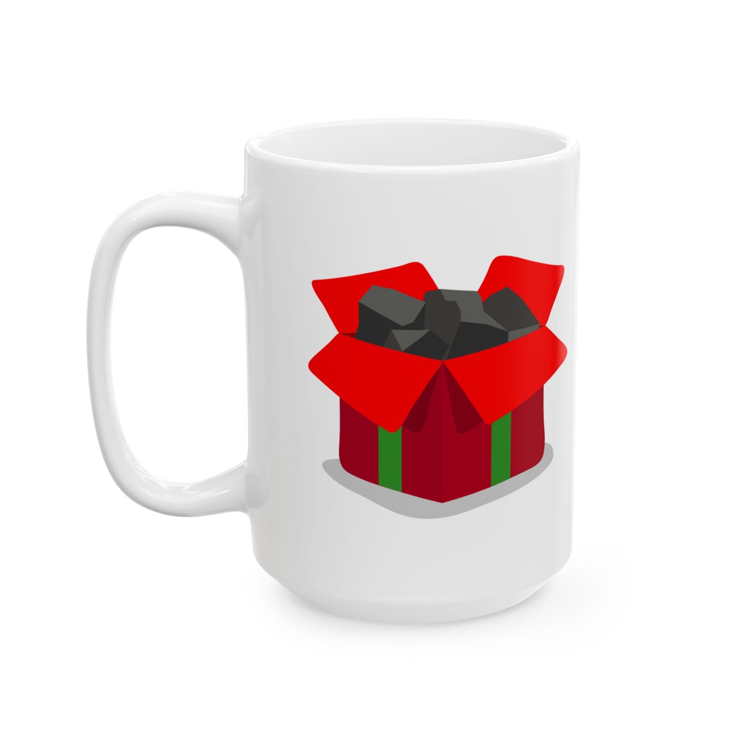 Coal "Not Nice" Ceramic Mug, (11oz, 15oz)