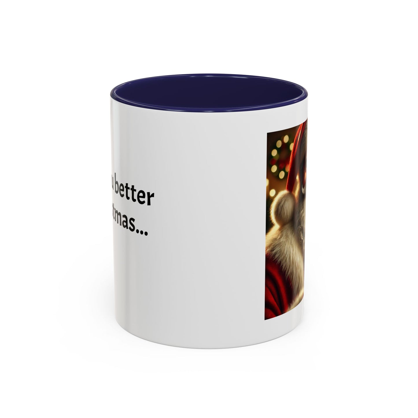 I liked you better last Christmas - Festive Holiday Drinkware, Christmas Gift, Winter Warmth, Santa Decor