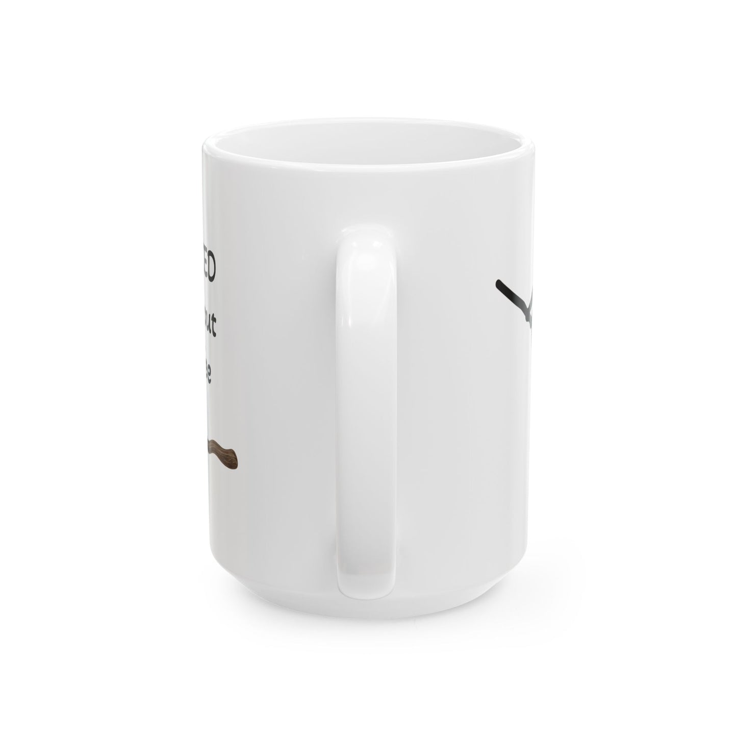 Wicked Without Coffee Ceramic Mug - Perfect for Halloween, Gift for Coffee Lovers  (11oz / 15oz)