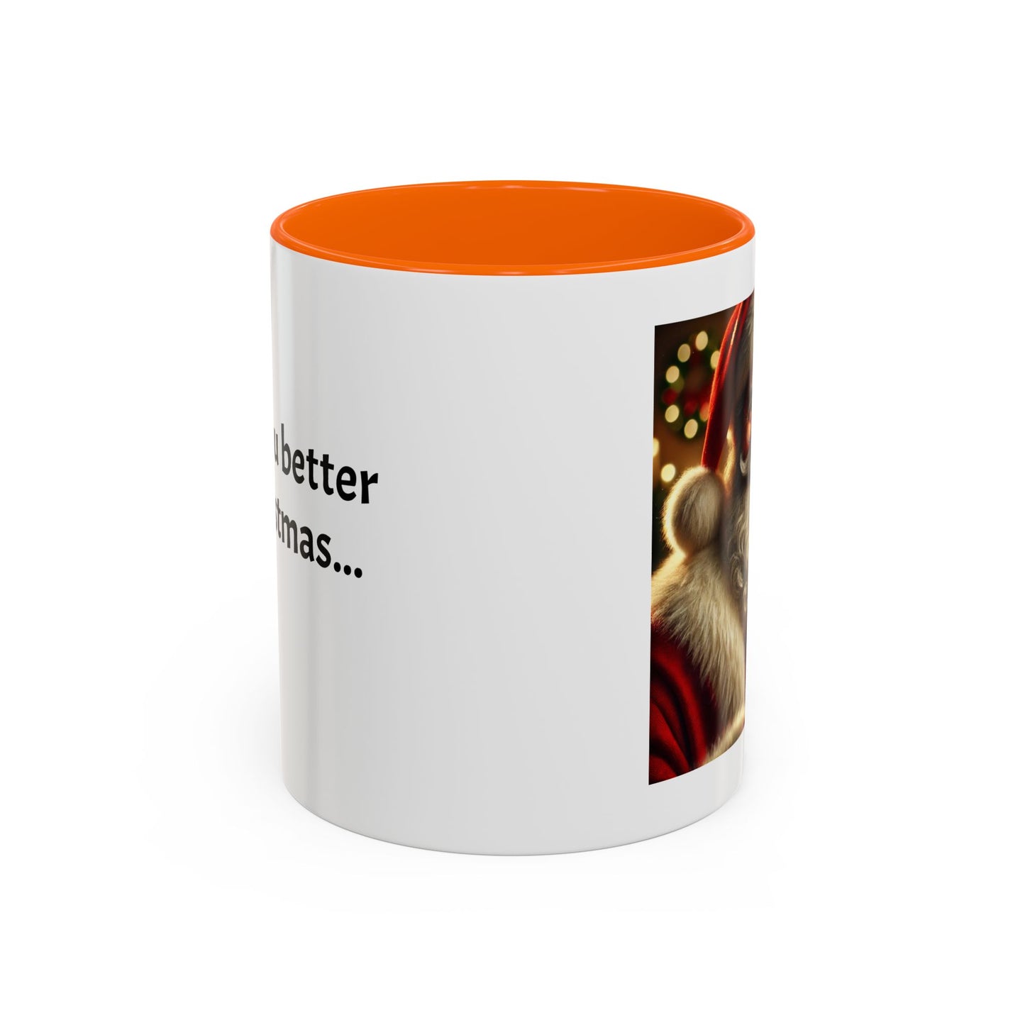 I liked you better last Christmas - Festive Holiday Drinkware, Christmas Gift, Winter Warmth, Santa Decor