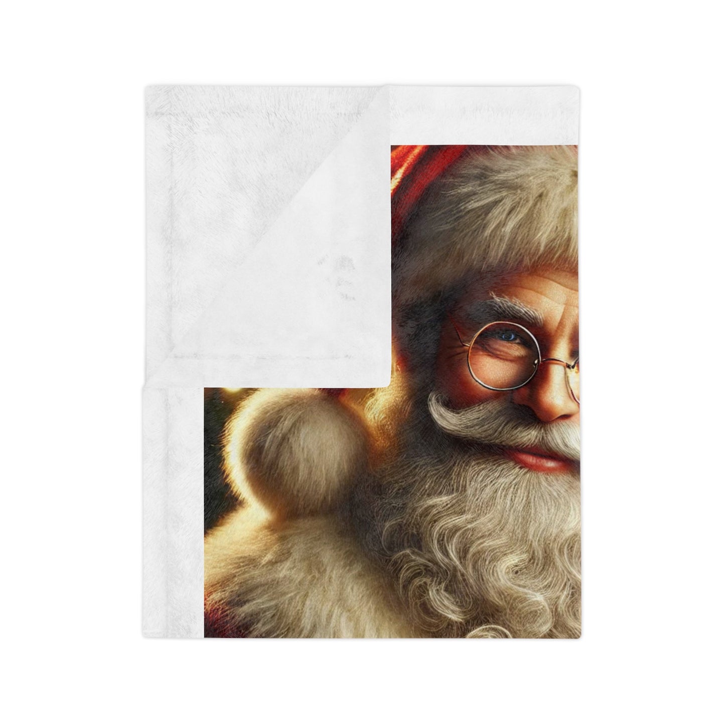 He knows when you are sleeping - Cozy Christmas Santa Blanket, Microfiber Throw for Holiday Decor, Warm Plush Gift, Winter Snuggle, Funny Santa Quote Blanket