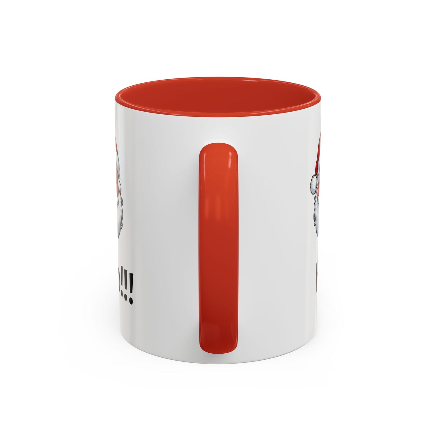 H! Ho!! Ho!!! Santa - Festive Holiday Drinkware, Christmas Gift, Winter Warmth, Santa Decor