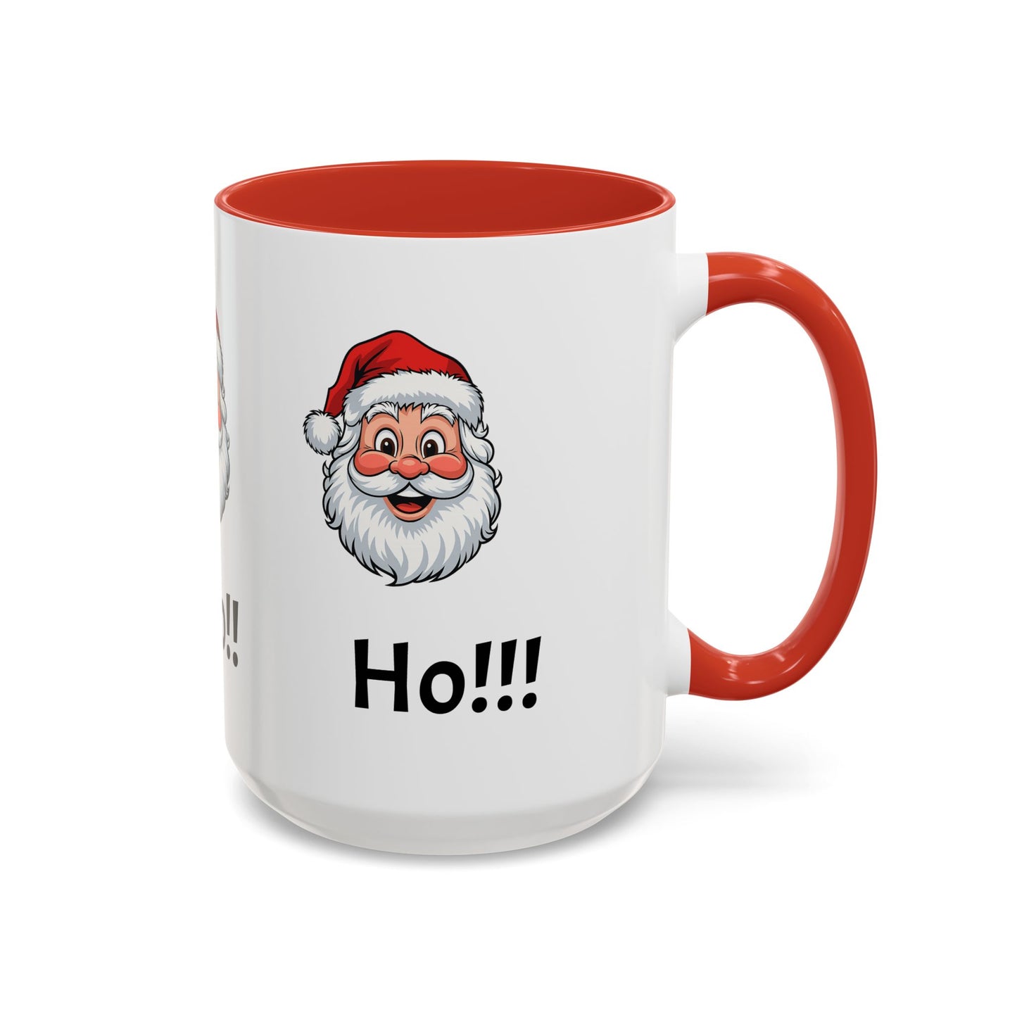 H! Ho!! Ho!!! Santa - Festive Holiday Drinkware, Christmas Gift, Winter Warmth, Santa Decor