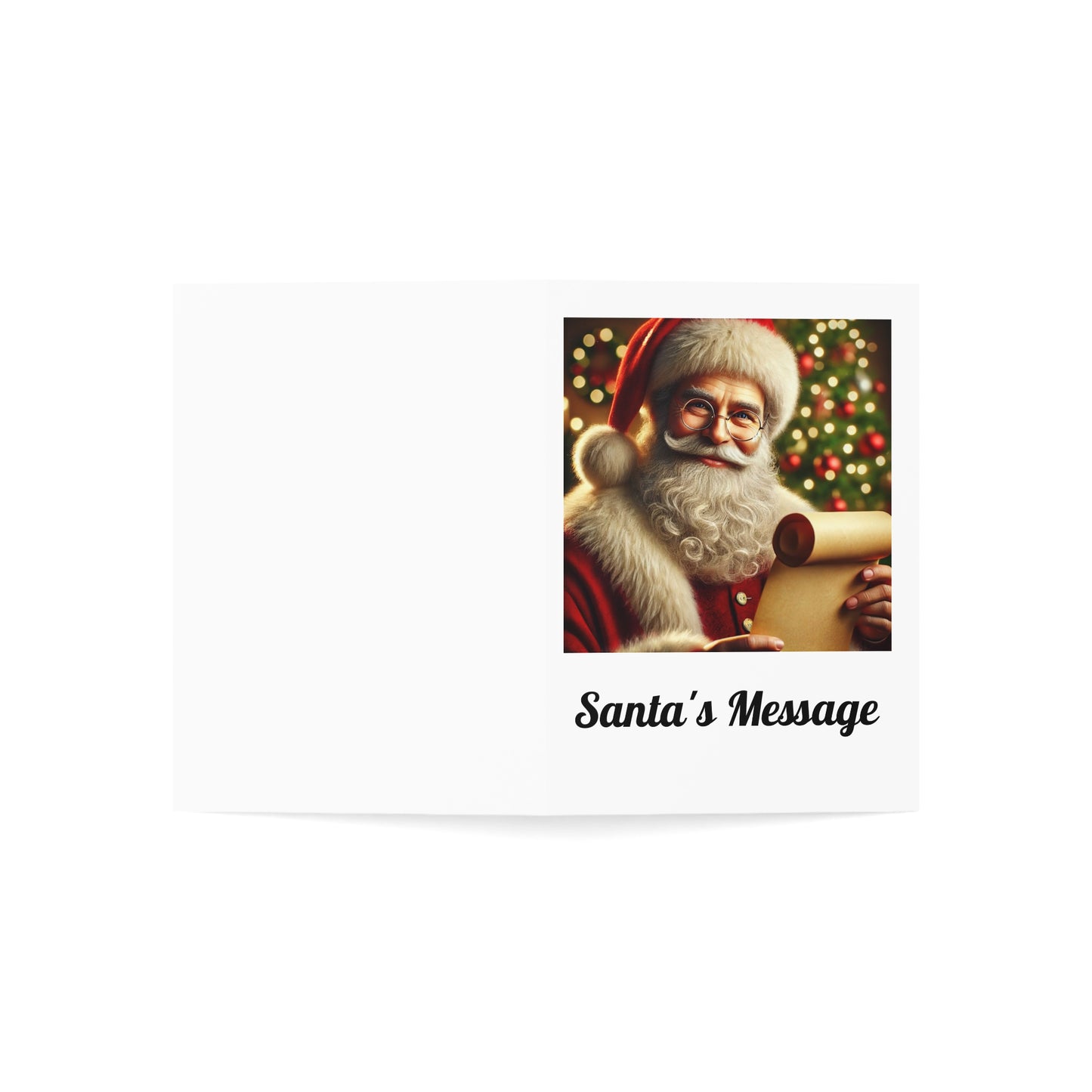 Naught List Greeting Card