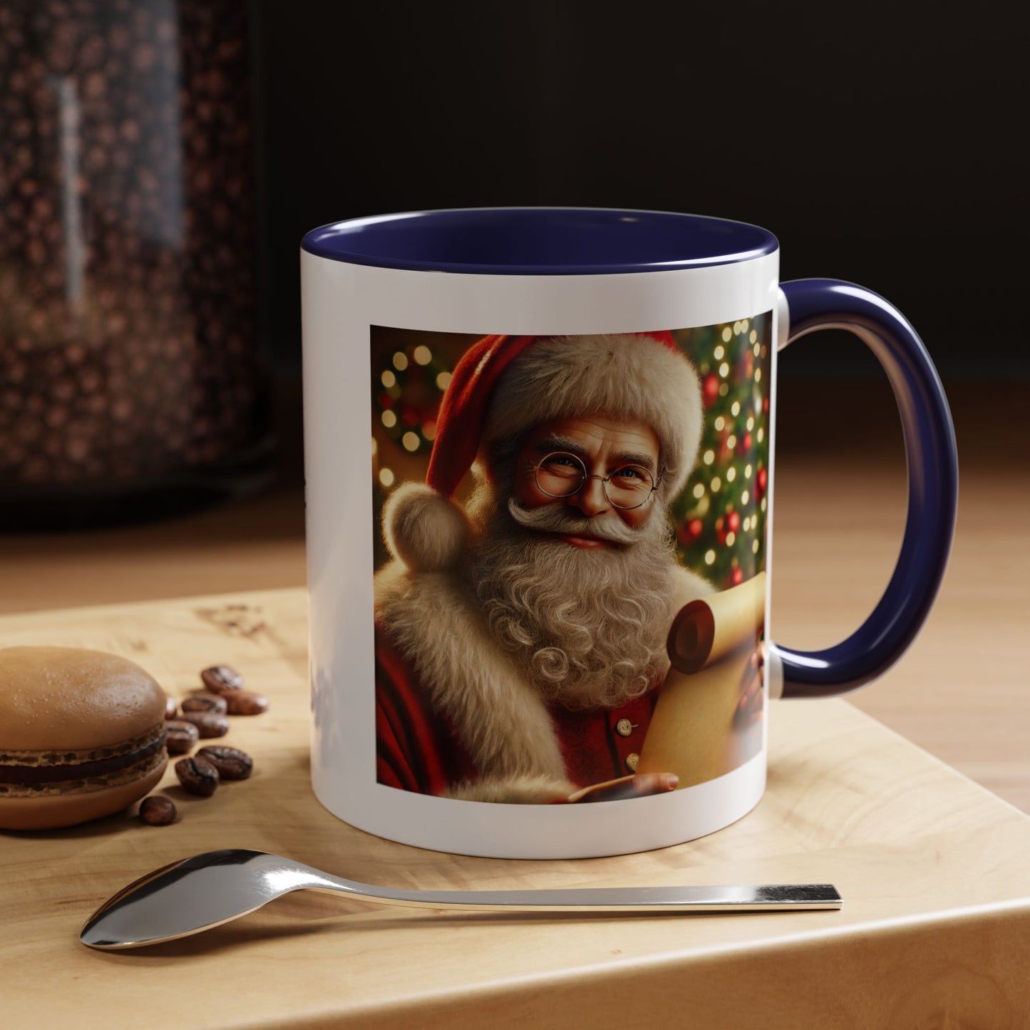 Don’t waste time on people who don’t leave cookies - Festive Holiday Drinkware, Christmas Gift, Winter Warmth, Santa Decor