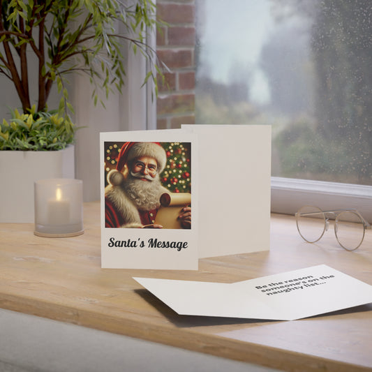 Naught List Greeting Card