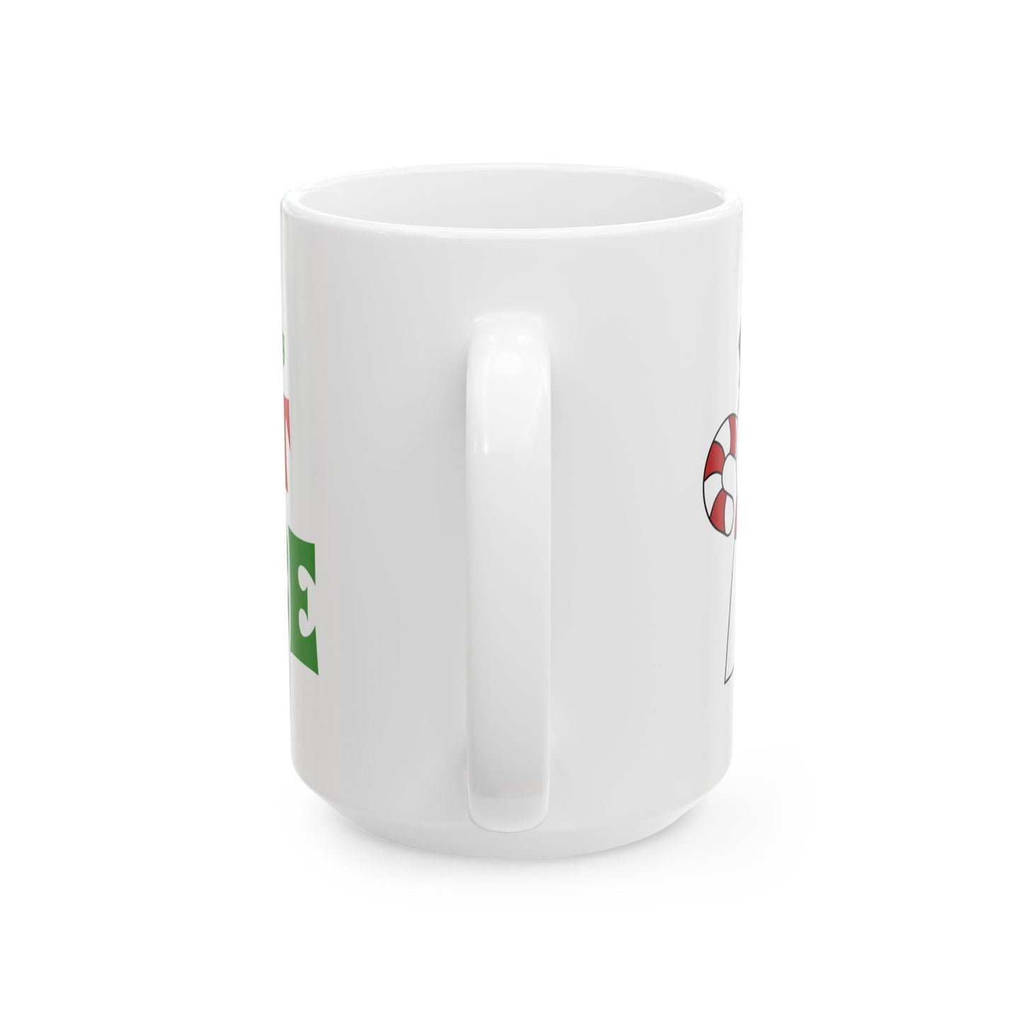 Snowman "Not Nice" Ceramic Mug, (11oz, 15oz)