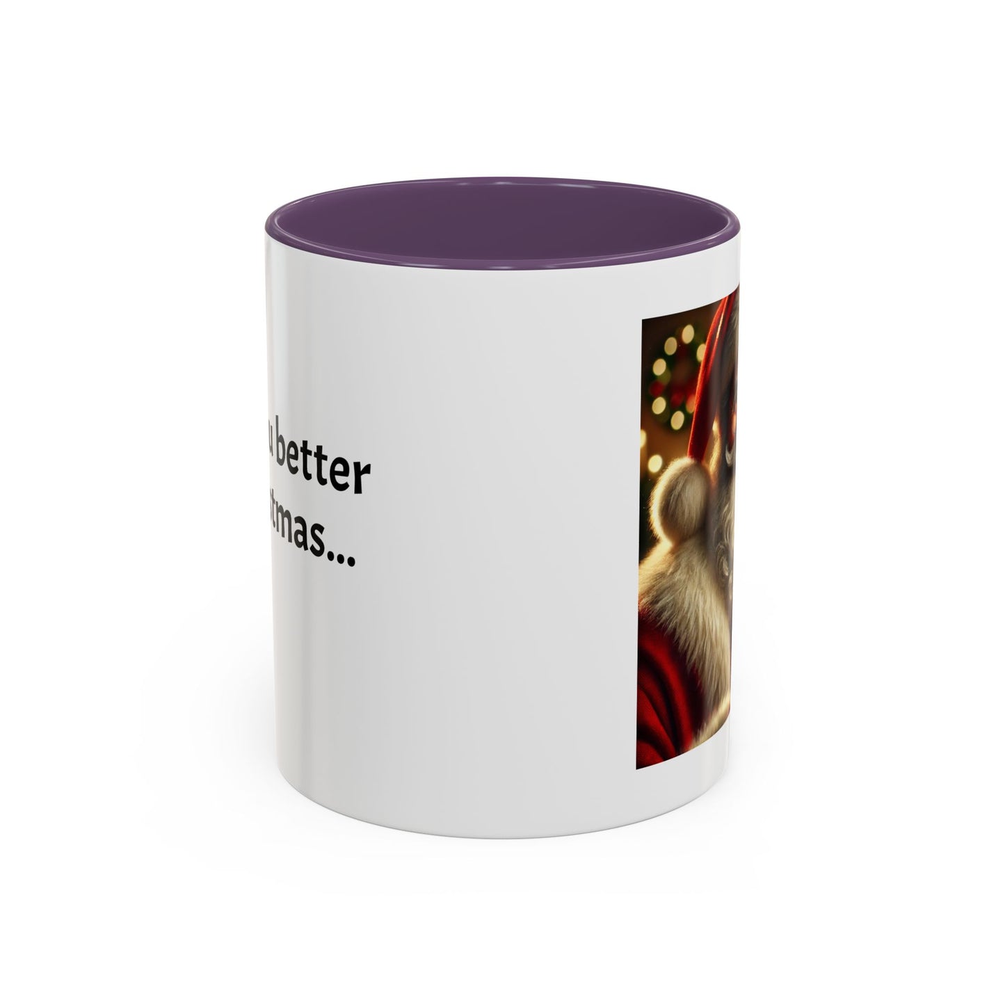 I liked you better last Christmas - Festive Holiday Drinkware, Christmas Gift, Winter Warmth, Santa Decor