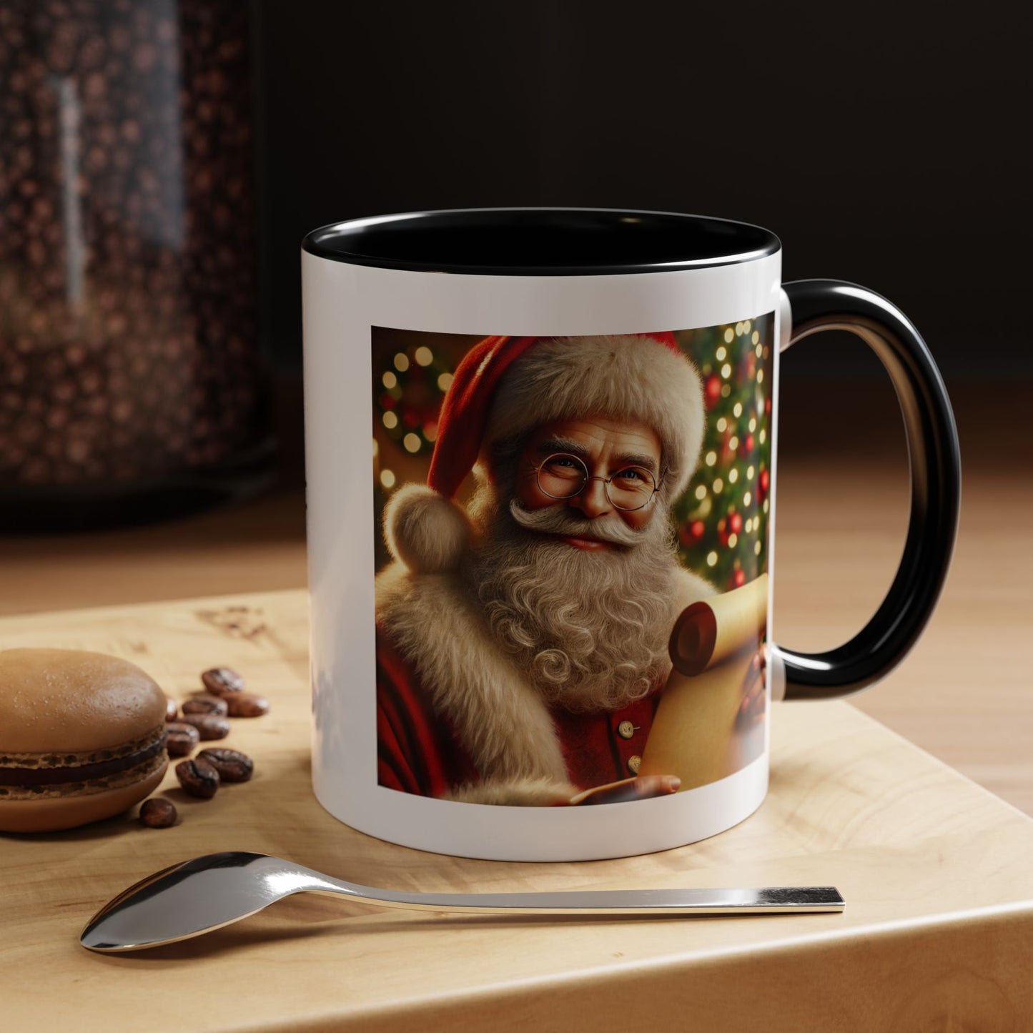 Don’t waste time on people who don’t leave cookies - Festive Holiday Drinkware, Christmas Gift, Winter Warmth, Santa Decor