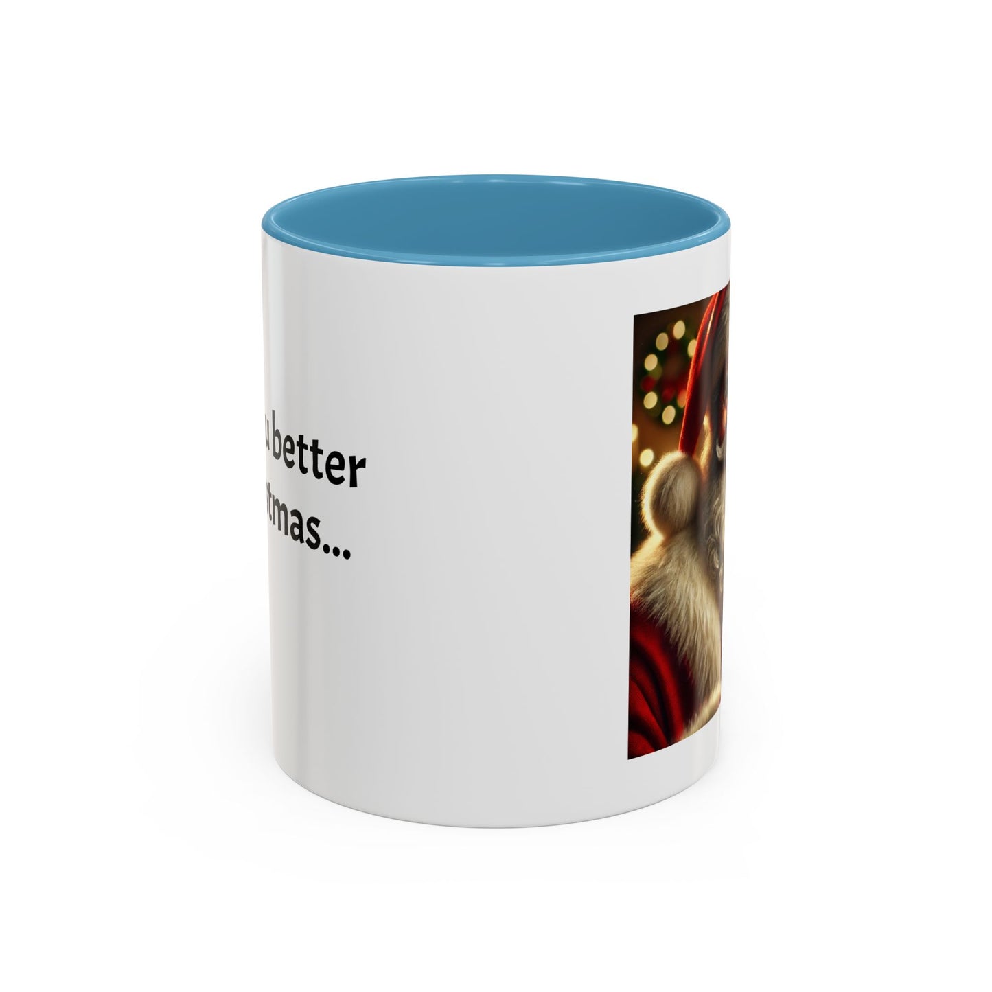 I liked you better last Christmas - Festive Holiday Drinkware, Christmas Gift, Winter Warmth, Santa Decor