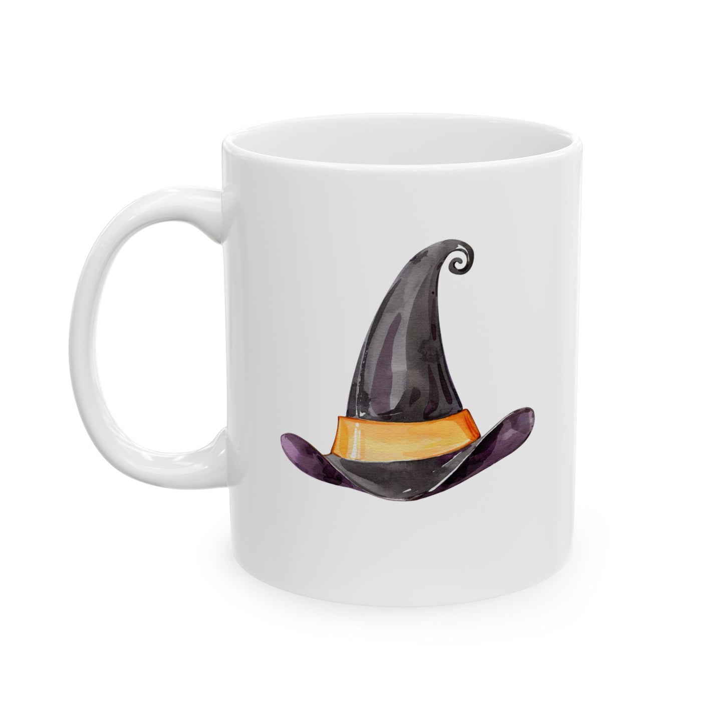 Scary Witch Ceramic Mug - Perfect for Halloween, Gift for Coffee Lovers  (11oz / 15oz)