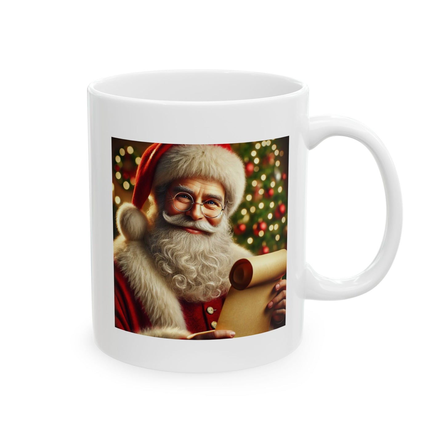 "I liked you better last Christmas" - Ceramic Santa Mug - Perfect Gift for Coffee Lovers, Santa Themed Drinkware, Holiday Cheer, 11oz, 15oz